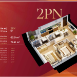 thiết kế 3d căn 2 ngủ chưng cư BV diamond hill thái nguyên