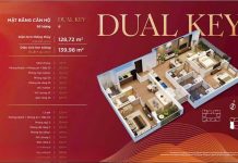 THIẾT KẾ CĂN HỘ DUAL KEY CĂN HỘ CAO CẤP THÁP ĐÔI BV DIAMOND HILL THÁI NGUYÊN Thiết kế 3d căn Dual Key chung cư BV Diamond thái nguyên